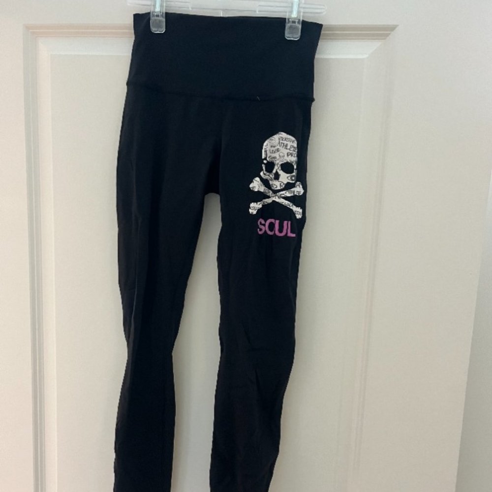 Lululemon x Soul Cycle Leggings, Size 4